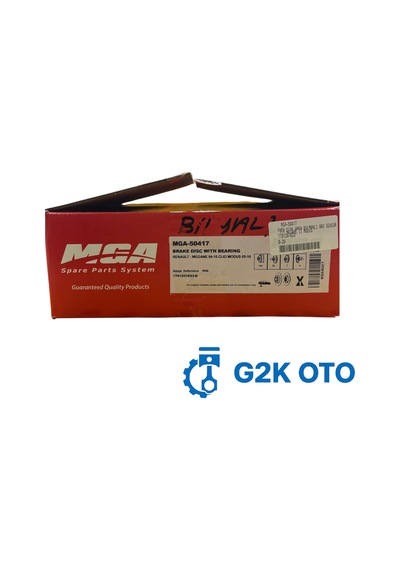 Fren Dısk Arka Rulmanlı Abs Sensor Halkalı Kapaklı Clıo Iıı Megane Iı Modus 7701207823