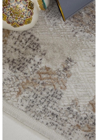 Hoom Rugs Eliza Plus 4324 Vizon Modern Salon Halısı Vizon