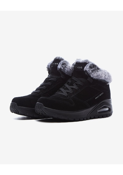 Skechers Uno Rugged Kadın Siyah Bot 167433 Blk Siyah