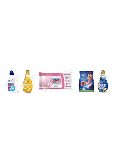 Bingo Amber Sıvı Det. 1755 Ml + Soft Yumuşatıcı 1440 Ml + Yüzey Tem.havlusu 96'lı + Tüm Renkler Deterjan 6 Kg+ Soft Yumuşatıcı 1440 Ml 5'li Set Diğer