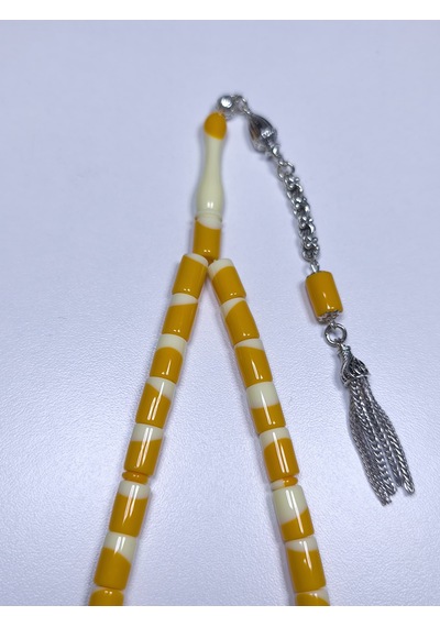 Beyzbol Topu Sarı Tesbih 7 X 11 Mm