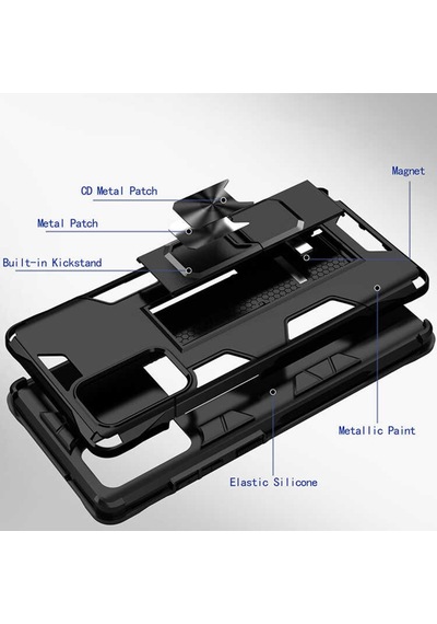 Samsung Galaxy Uyumlu Note 20 Kılıf Wolverine Armour Case