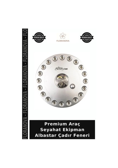 Premium Araç Seyahat Ekipman Albastar Çadır Feneri Standart