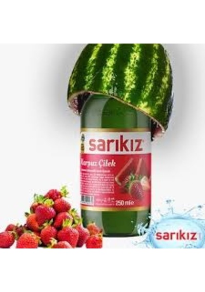 Sarıkız Karpuz & Çilek Aromalı Maden Suyu 24 x 200 ML