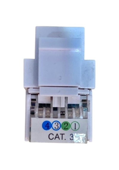 Cat 3 Data Soketı Rj11 Telefon Konnektörü Keystone 1 Adet