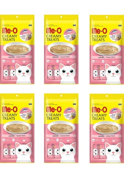 Me-o Creamy Kurutulmuş Ton Balıklı Kedi Ödül Maması 6'lı 4 x 15 G