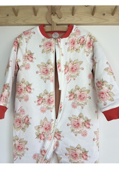 Key Kıds Vintage Flowers Pamuklu Bacaklı 2.5 Tog Çocuk Uyku Tulumu Çok Renkli