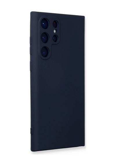 Samsung Galaxy S24 Ultra Kılıf Nano İçi Kadife Silikon - Lacivert 0.2M-Çok Renkli
