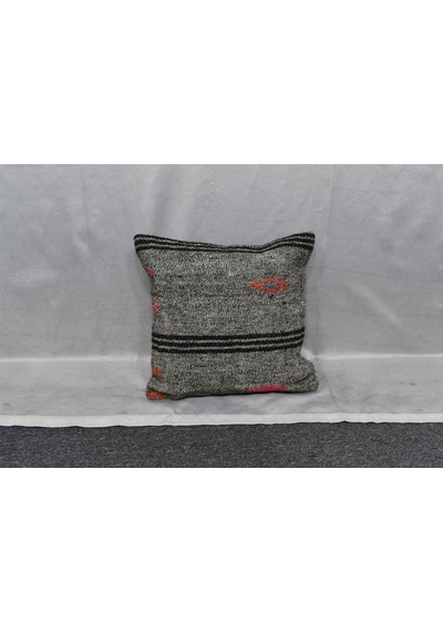 Zehra Abla Halı Yeni El Dokuma Dekoratif Kilim Kırlent Yastık Kılıfı 6015