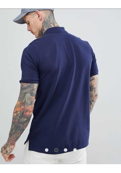 Nike Sportswear Polo Cotton Tee Navy Polo Yaka Tişört Lacivert Lacivert