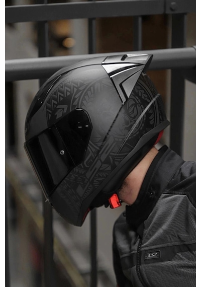 Rapıd 2 Race Takaroa Mat Siyah Kask Mat Siyah