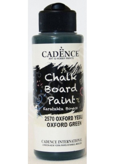 Cadence Kara Tahta Boyası - 2570 Oxford Yeşili 120Ml