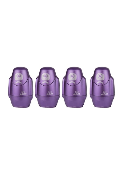 Ayrex Sılgılı Kalemtıras Metalık Mor 4lu Set