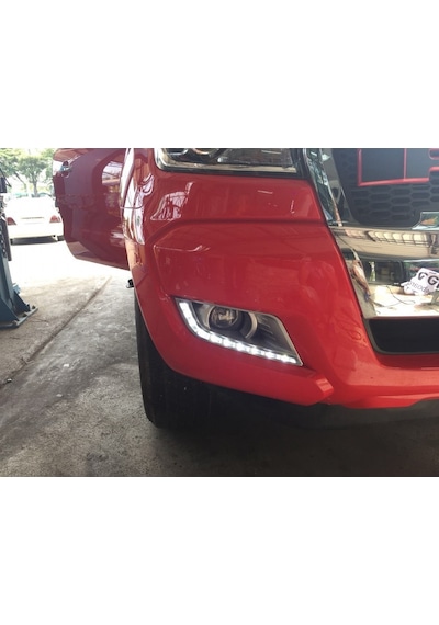 Ducki Ford Ranger 2016-2018 T7 Ledli Sis Çerçevesi