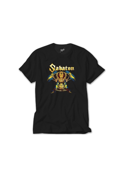 Sabaton Carolus Rex Siyah Tişört Siyah