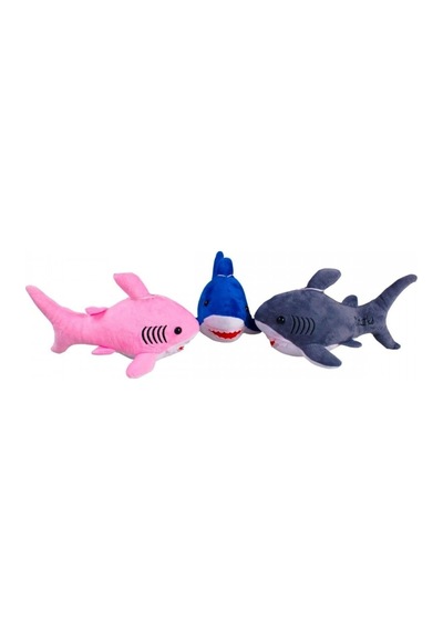 Peluş Köpek Balığı 25 Cm PEMBE