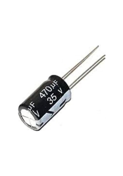 470uf 35v Elektrolitik Kondansatör 10x20 5mm 105c 10 Adet Pcs