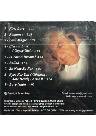 Plak Değildir Cd Dir Cd Arman Ratip Aşk Melodileri Iı Açılmamış
