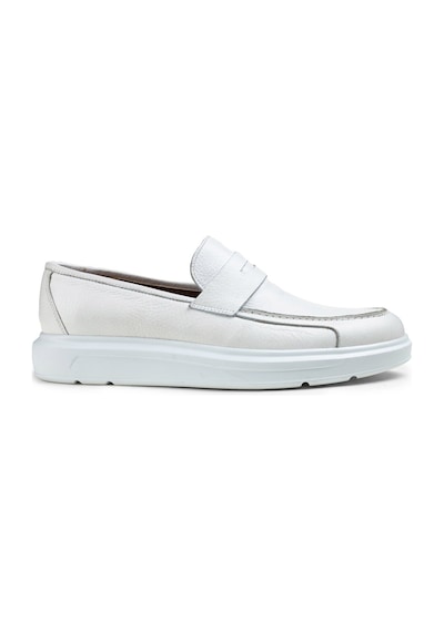 Deery Hakiki Deri Beyaz Comfort Erkek Loafer Beyaz (492271237) Beyaz