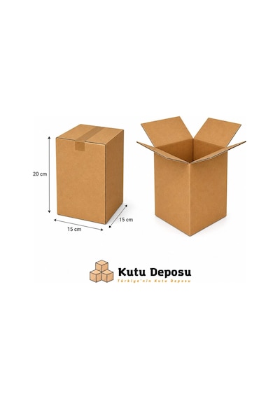 15x15x20 Cm Karton Kutu 25 Adet