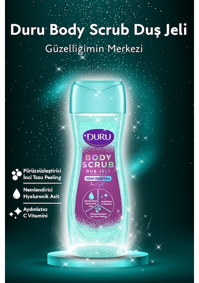 Body Scrub Ice Light Duş Jeli 2x450ML Diğer
