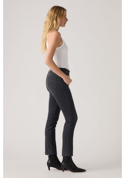 Levi's 724 Hıgh Rise Straight Together Time Siyah Kadın Jean-9408 Siyah