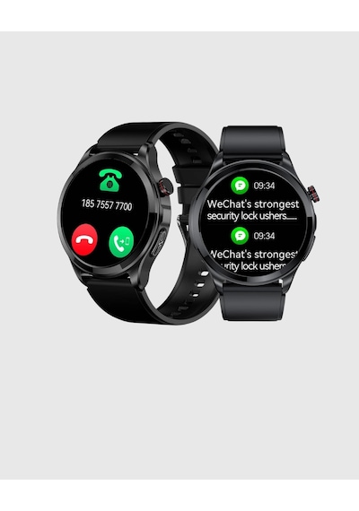 Amoled Ekranlı Smartwatch 3 Kordonlu, Atış & Uyku Takipli Akıllı Saat