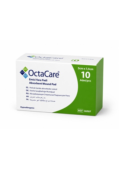 Octacare Emici Yara Pedi 5cmx7,5 Cm 10'lu Paket
