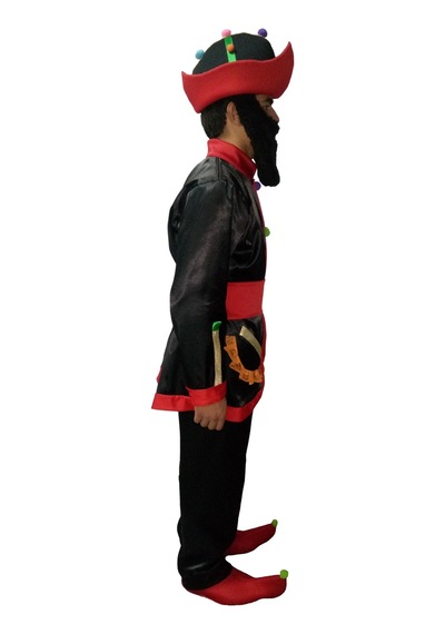 Hacivat Kostümü Siyah