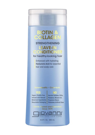 Giovanni Biotin & Collagen Güçlendirici Durulanmayan Saç Kremi 250ml