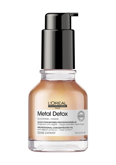 L'oréal Professionnel Serie Expert Metal Detox Oil Konsantre Saç Bakım Yağı 50 Ml - Parlaklık Ve Kırılma Karşı