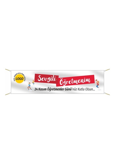 Öğretmenler Günü Pankart 2 Tek Ebat