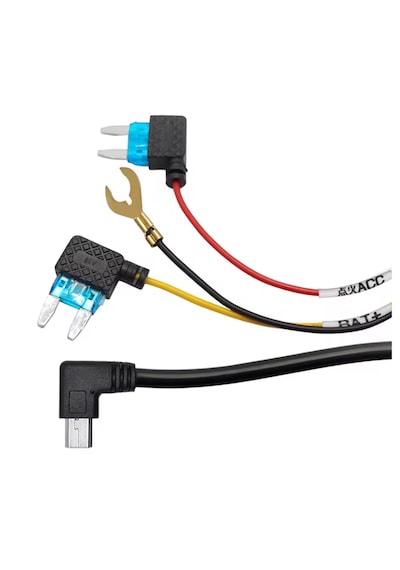 Araç Kamerası İçin Dvr Bağlantılı Güç Uzatma Kablosu 12v/24v - 5v 4a Cable Acc Lıne 300cm 300cm Cross
