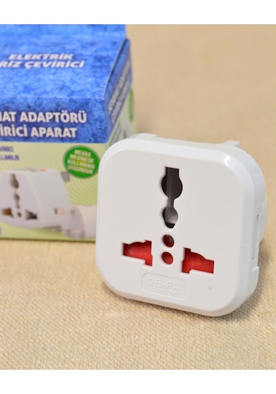 Mekke Medine Uyumlu Priz Dönüştürücü Aparat Yurt Dışı Uyumlu Adaptör Hac Ve Umre İçin Pratik Çözüm