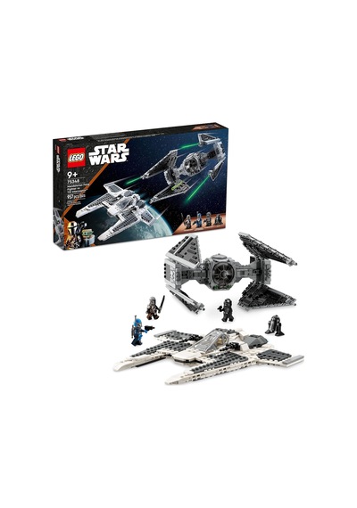 Star Wars Mandalorian Fang Fighter Vs. Tıe Interceptor 75348 Yapı Oyuncak Seti, 9 Yaş Ve Üzeri Hayranlar İçin Mükem