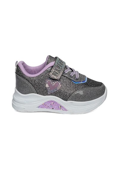 Celira Prj Platin Simli Kız Çocuk Sneaker Spor Ayakkabı Platin