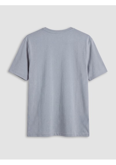 Lcwaıkıkı Classic Gri %100 Pamuk Regular Fit Basic Tişört