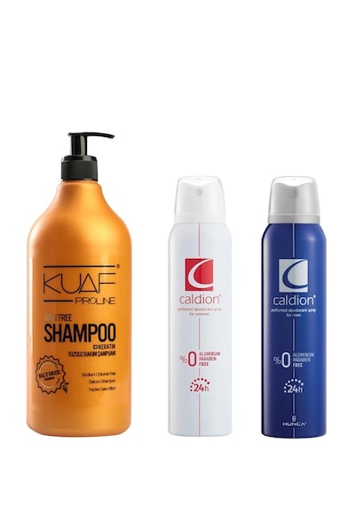 Tuzsuz Şampuan 1lt + Caldion Kadın Ve Erkek Deodorant 150ml