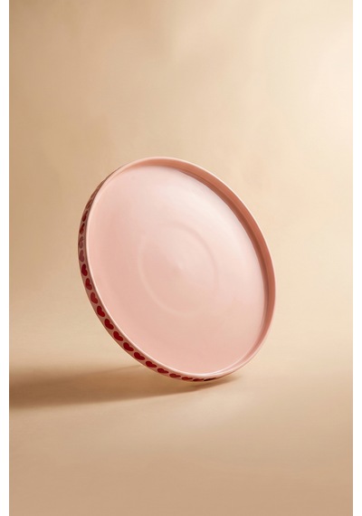 Karaca Sweetheart Servis Tabağı 27 Cm Pembe