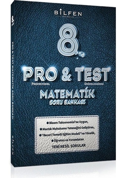 Bilfen Pro&test 8. Sınıf Türkçe - Matematik Ve Fen Bilimleri Soru Bankası 3 Kitap