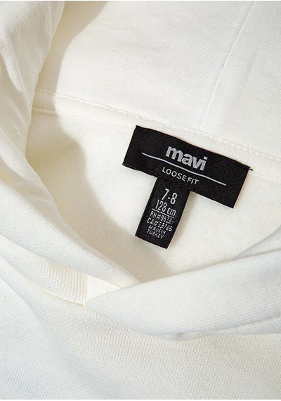 Mavi 1191 Baskılı Kırık Beyaz Erkek Çocuk Sweatshirt M6s10167-70057 Kırık Beyaz