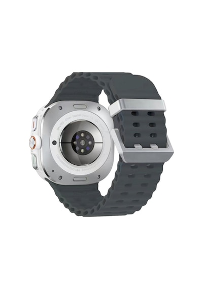 Watch 7 Ultra Kr417 Rug Silikon Kordon - Koyu Gri Diğer