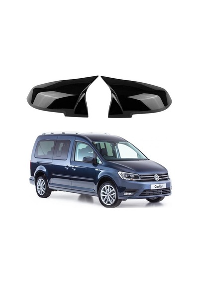Volkswagen Caddy 2015-2020 Araca Özel Batman Yarasa Ayna Kapağı P