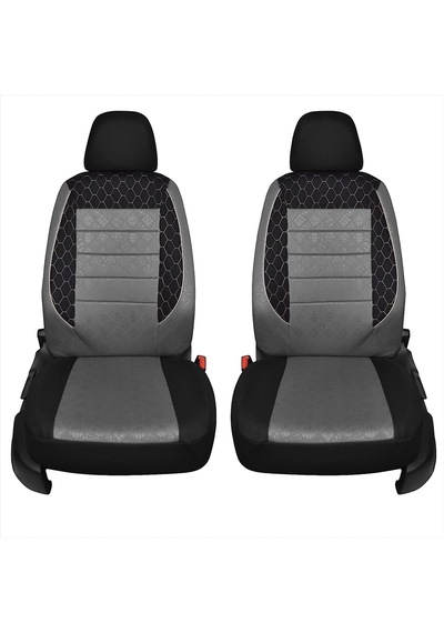Lada Oto Koltuk Kılıf Ön Ve Arka Gofraj Serisi Grı