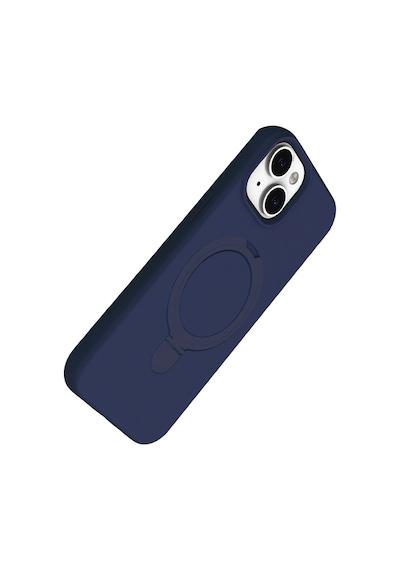 Newface - 269 - Apple iPhone Uyumlu 14 Regal Magsafe Standlı Kapak - Flzdgnkr - - Lacivert Diğer