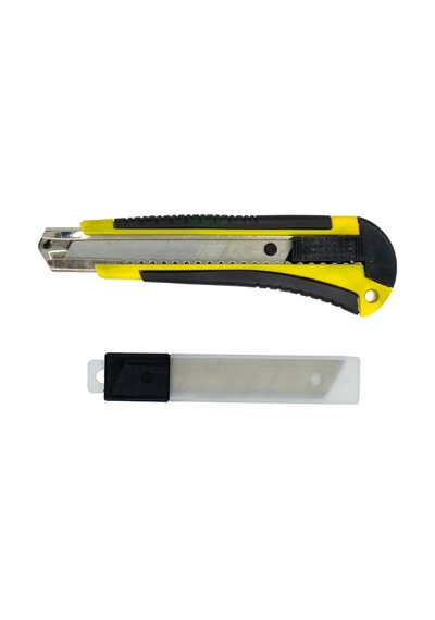 5335 Geniş Maket Bıçağı Falçata Yedekli Set 18 Mm