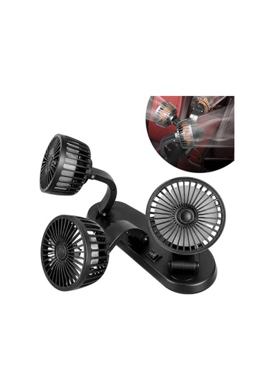 Çakmaklık Bağlantılı 12 Volt Dc Mini Araç Vantilatörü
