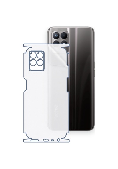 Realme 8i Uyumlu Fullbody Arka Kaplama Hidrojel Koruyucu Film