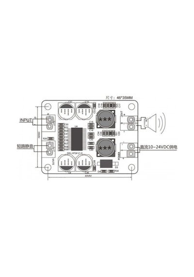Modülelektronik-Tda8932 35 W Mono Amplifikatör Devresi