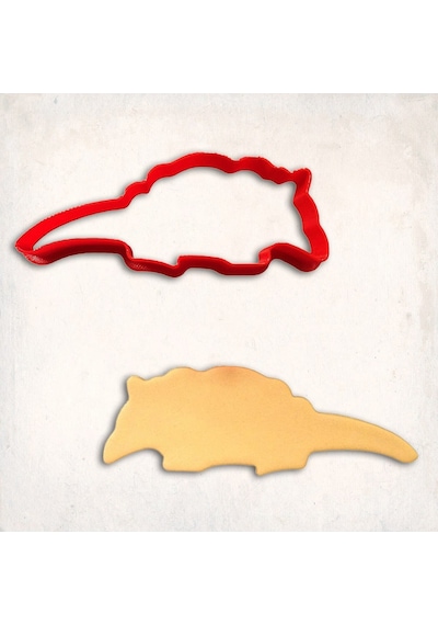 Armadillo Kurabiye Kalıbı Şekillendirici Kopat KIrmızı